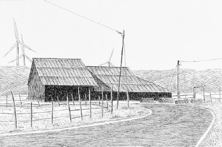 Barn at Currie and Emigh Roads, Solano County