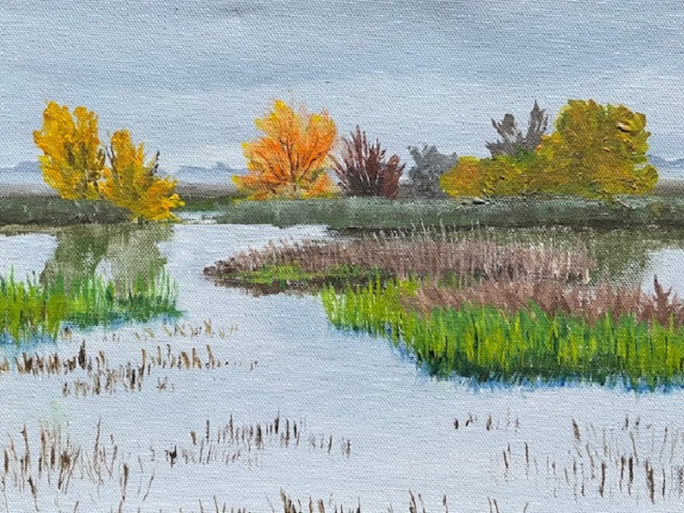 Yolo Bypass, 10:16 a.m. One Morning in November, Yolo County, California